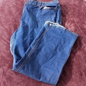 WORN Faded Glory 26W Boot Cut Jeans